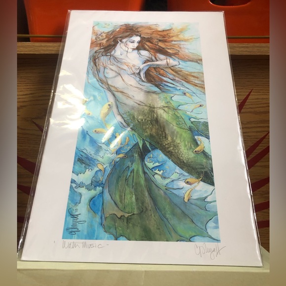 ‘Water Music’ Giclee Print by Christina P. Wyatt - Picture 3 of 9